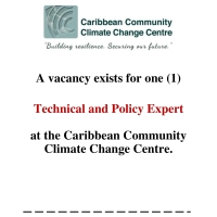 Caribbean Community Climate Change Centre - Technical and Policy Expert